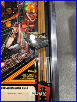 Pinbot PIN BOT Pinball Williams 1986 LEDS Free Ship Orange County Pinballs Pinbot PIN BOT Pinball Williams 1986 LEDS Free Ship Orange County Pinballs