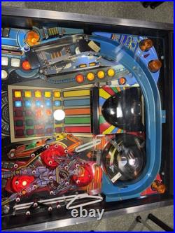 Pinbot PIN BOT Pinball Williams 1986 LEDS Free Ship Orange County Pinballs Pinbot PIN BOT Pinball Williams 1986 LEDS Free Ship Orange County Pinballs