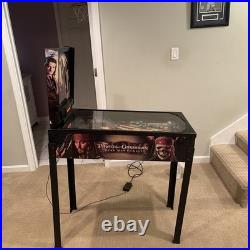 Pirates Of The Caribbean Dead Man's Chest Pinball Machine 3/4 size NOT FULL SIZE