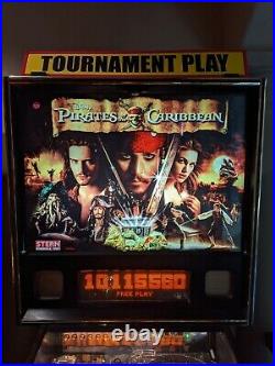 Pirates Of The Caribbean Tournament Play Pinball Machine