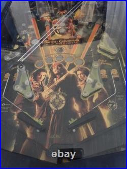 Pirates of The Caribbean Arcade Pinball Zizzle Working Condition
