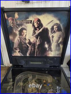 Pirates of The Caribbean Arcade Pinball Zizzle Working Condition