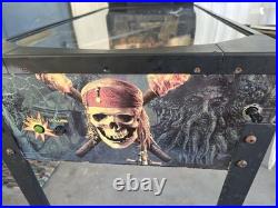 Pirates of The Caribbean Arcade Pinball Zizzle Working Condition