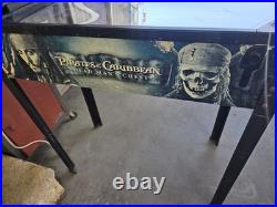 Pirates of The Caribbean Arcade Pinball Zizzle Working Condition