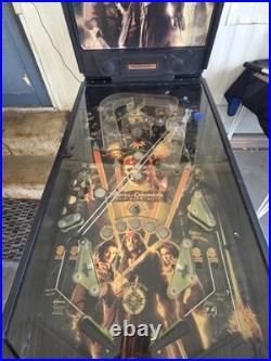 Pirates of The Caribbean Arcade Pinball Zizzle Working Condition