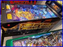 Pirates of the Caribbean Pinball Machine by Stern Free Shipping LEDs