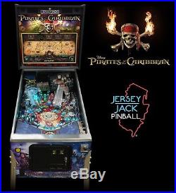Pirates of the Caribbean Standard Edition Pinball Machine Jersey Jack