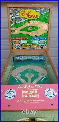 pitch and bat baseball pinball machine