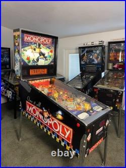 Platinum Edition Monopoly Pinball Machine