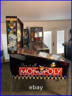 Platinum Edition Monopoly Pinball Machine