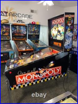 Platinum Edition Monopoly Pinball Machine