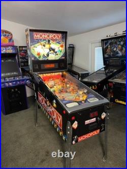 Platinum Edition Monopoly Pinball Machine
