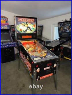 Platinum Edition Monopoly Pinball Machine
