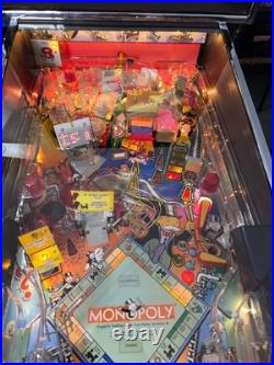 Platinum Edition Monopoly Pinball Machine