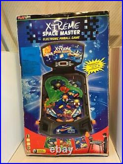 Play Go X-TREME Space Master Electronic Pinball Machine Mini Floor Model 9045