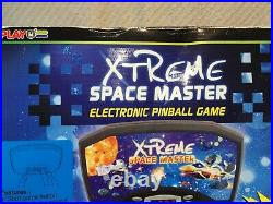 Play Go X-TREME Space Master Electronic Pinball Machine Mini Floor Model 9045