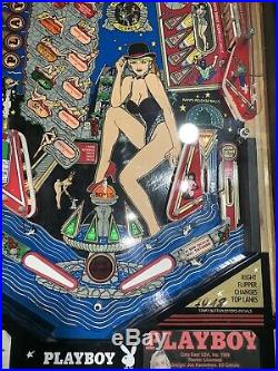 Playboy 35th Anniversary Pinball Machine By Data East Coin Op Arcade Hugh Hefner