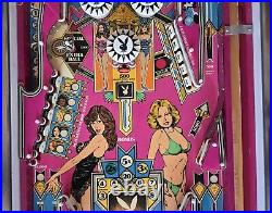 Playboy Pinball Machine (1978 Bally) Completely Refurbished