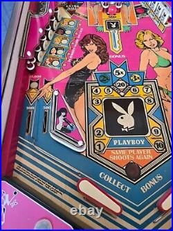 Playboy Pinball Machine (1978 Bally) Completely Refurbished