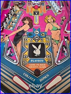 Playboy Pinball Machine (1978 Bally) Completely Refurbished