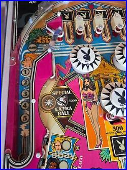 Playboy Pinball Machine (1978 Bally) Completely Refurbished