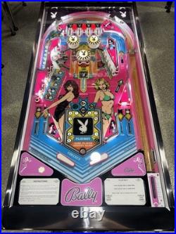 Playboy Pinball Machine Bally 1978 Orange County Pinballs Free Shipping Hefner