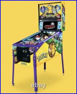 Pokemon Limited Edition Pinball Machine Free Shipping
