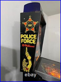 Police Force Pinball All Original