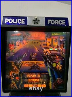 Police Force Pinball All Original