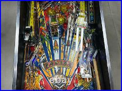 Police Force Pinball Machine by Williams Free Shipping LEDS