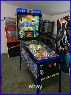 Police Force Pinball Restored