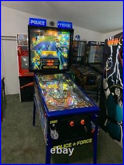 Police Force Pinball Restored