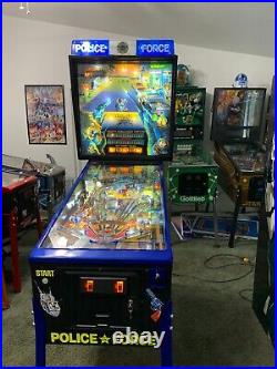 Police Force Pinball Restored