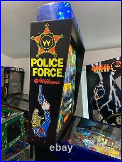 Police Force Pinball Restored