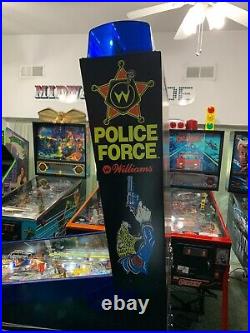 Police Force Pinball Restored