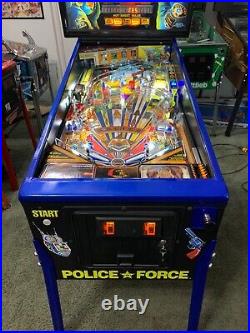 Police Force Pinball Restored