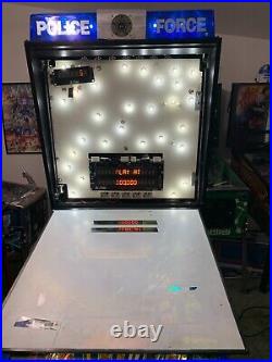 Police Force Pinball Restored