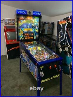 Police Force Pinball Restored