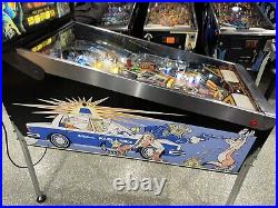 Police Force Pinball Williams 1989 LEDS Free Ship Orange County Pinballs Cops