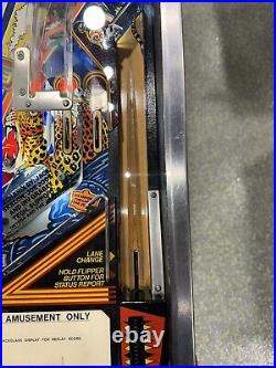 Police Force Pinball Williams 1989 LEDS Free Ship Orange County Pinballs Cops