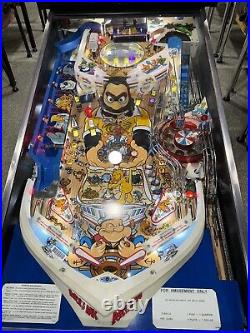 Popeye Machine Bally 1994 LEDS Free Shipping Orange County Pinballs Sailor Olive