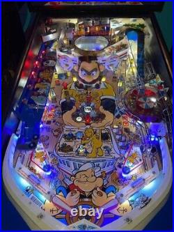 Popeye Pinball Machine Very Nice