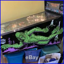 Price Cut! Last Chance! Creature From The Black Lagoon Pinball Machine Coin Op