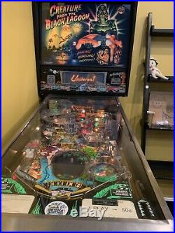 Price Cut! Last Chance! Creature From The Black Lagoon Pinball Machine Coin Op