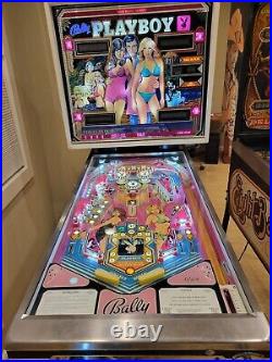 Pristine 1978 Playboy Pinball Less than 5700 plays