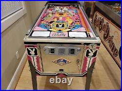 Pristine 1978 Playboy Pinball Less than 5700 plays