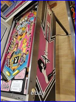 Pristine 1978 Playboy Pinball Less than 5700 plays