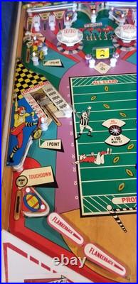 Pro-Football Pinball Machine (1973 Gottlieb) Completely Refurbished