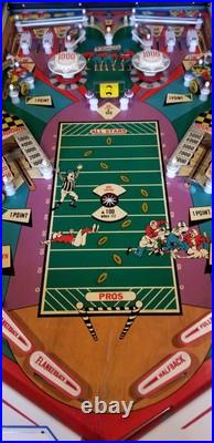 Pro-Football Pinball Machine (1973 Gottlieb) Completely Refurbished