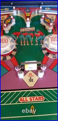 Pro-Football Pinball Machine (1973 Gottlieb) Completely Refurbished